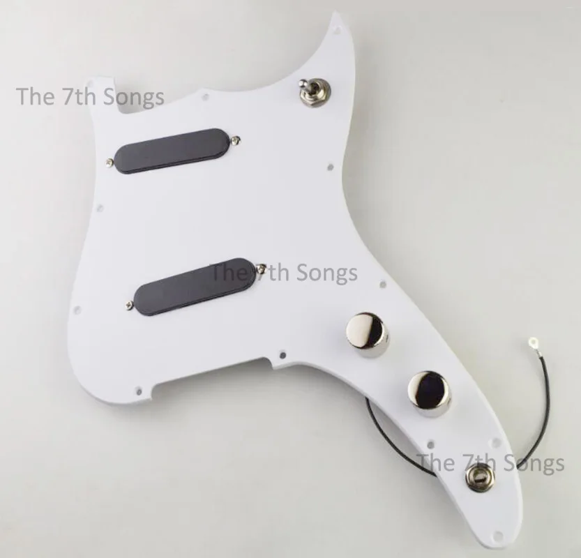 Alnico 3/Alnico 5 Duo-Sonic Prewired 50's Style/60's Style/Texas Style Electric Guitar Wiring Duosonic Loaded Pickguard view 3