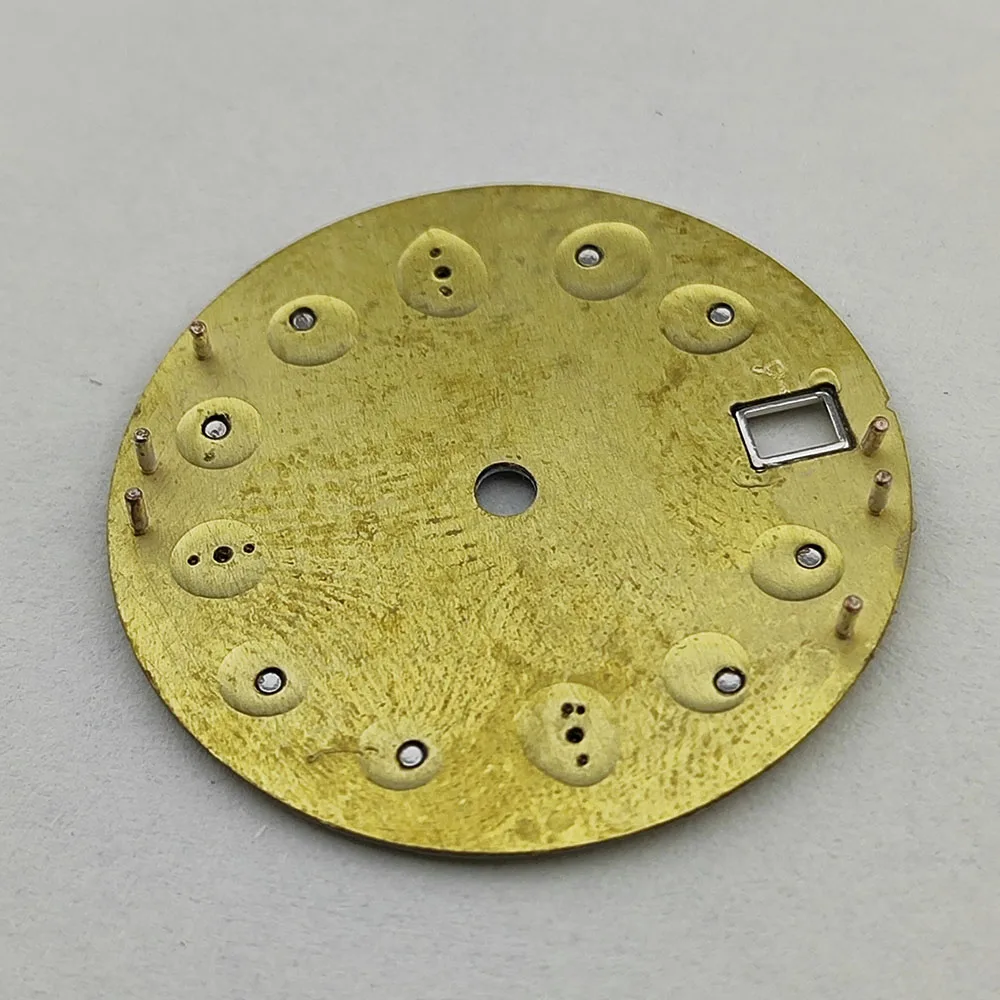 nuovo modello 28,5 mm NH35/NH36 quadrante conchiglia quadrante dell'orologio quadrante S adatto per movimenti NH35/NH36 strumento di riparazione accessori per orologi