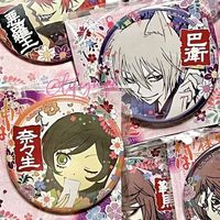 Kamisama Hajimemashita Anime Badge Tomoe Brooch Momozono Nanami Brooches Kawaii Round Badges Bag Accesorios Kawaii Ornament Gift