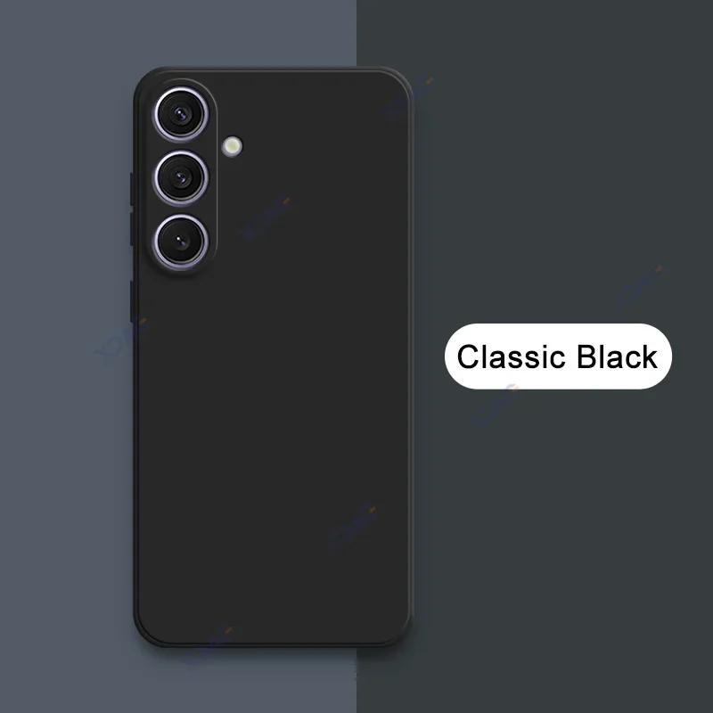 Luxury Dual Layer Cellphones Cases for Samsung S25 Plus Ultra 5G Camera Protection Soft Square Liquid Silicone Covers SamsungS25