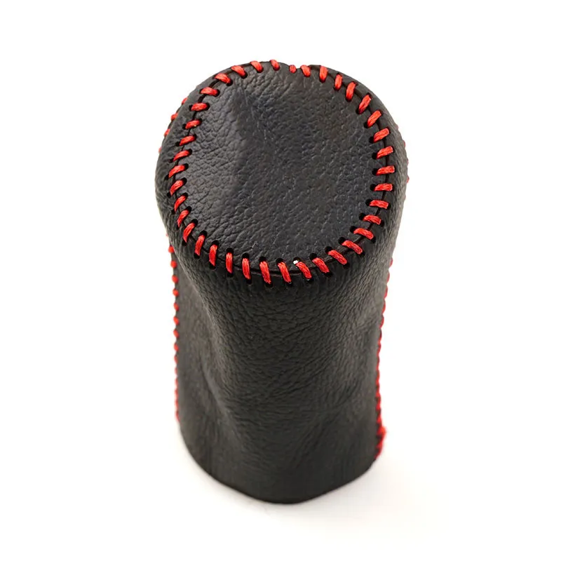 Microfiber Leather Car Central Gear Shift Knob Head Cover Trim For Renault Megane II MK2 Scenic 2 Clio 3 MK3 2005-2009 Kangoo