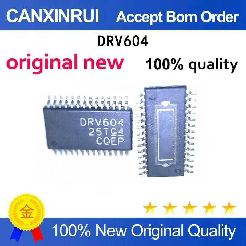 

(5-100 Pieces) Audio amplifier DRV604PWPR DRV604 TSSOP-28 patch brand new