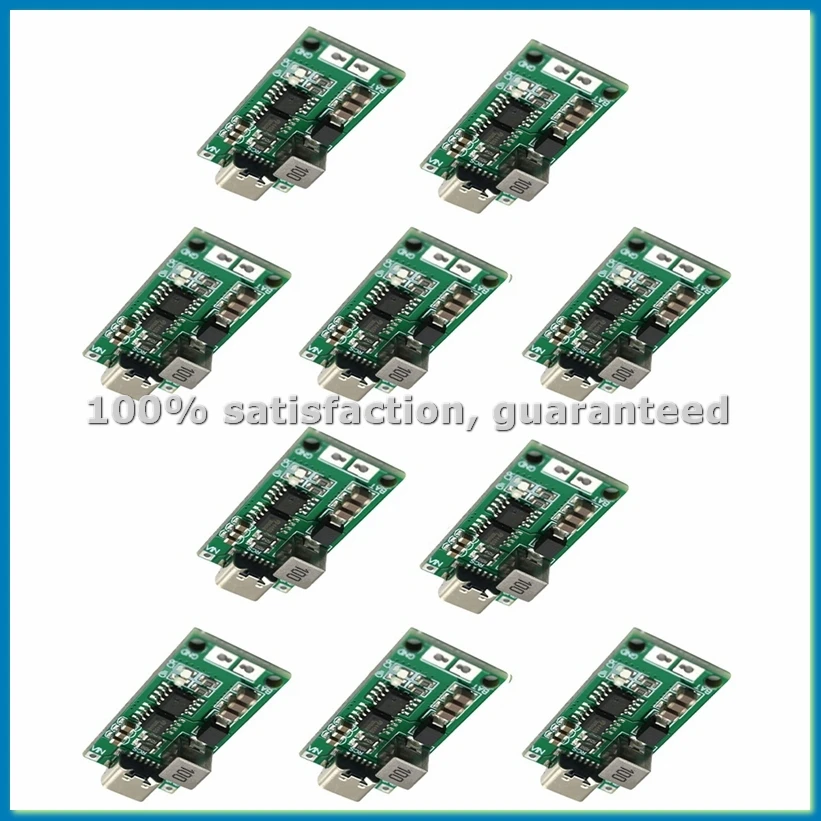 Type-C USB to 8.4V 12.6V 16.8V Mini Battery Charger Board for 2S LiPo/Li-Ion Batterie Step-Up Boost Charger Module 1A-ABFB