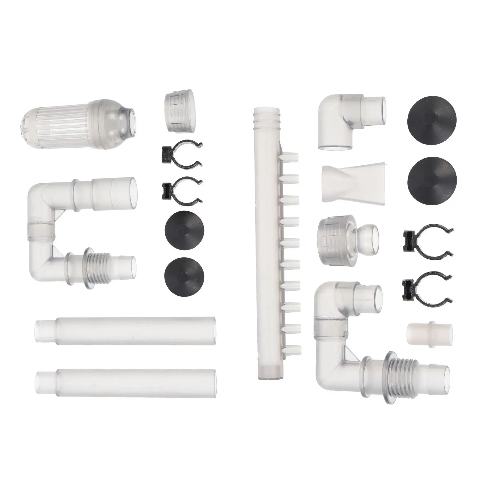 

Fish Tank Filter Tube 12mm External Water Pipe Fittings Durable Aquarium Inflow Outflow Hose Replacement Easy Installation