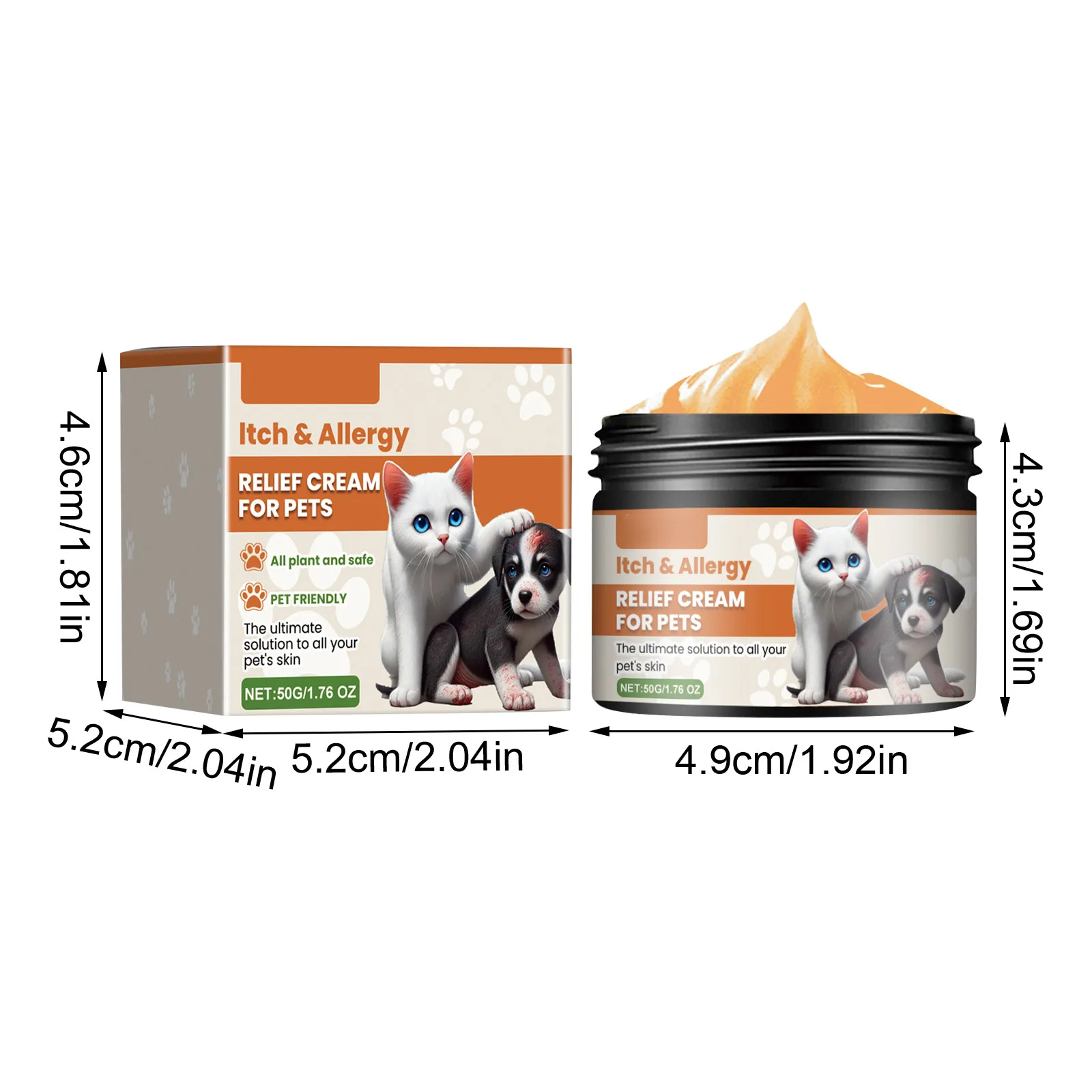 New Pet Antiitch Antiallergic Cream Skin Soothing Recovery Care Herbal Nourishing Cream Desechos Y Limpieza Del Hogar Aseo Para