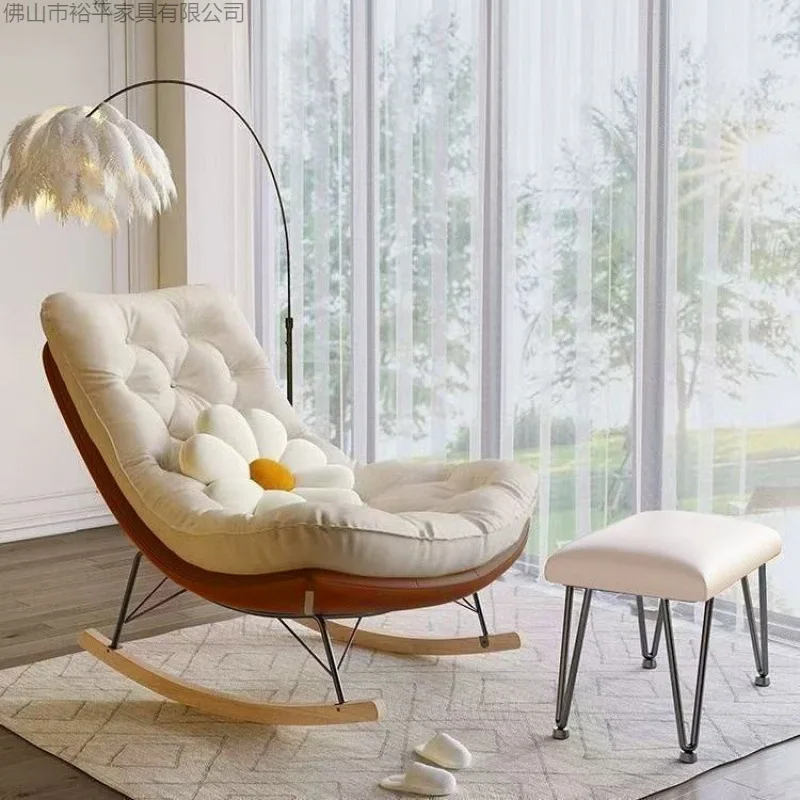 

Lazy sofa honeycomb rocking chair household balcony rocking simple leisure back reclining sofa