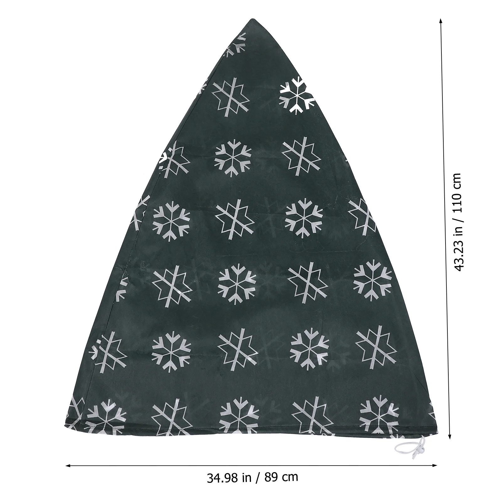 

Christmas Tree Cover Non-Woven Fabric Winter Plant Protective Cover Cold-Proof Frost Resistant Plant Bags for Home Garden Use