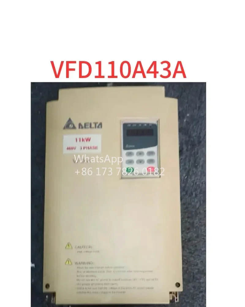 Used a series of 11KW frequency converter, VFD110A43A, real shooting, functional package