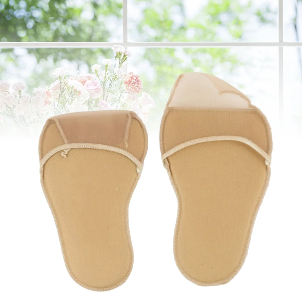 

1 Pair Forefoot Pads For High Heels Ultra Soft Half Insoles Cushion Support Non Slip Massage Pad For Ball Of Foot Pain Relief
