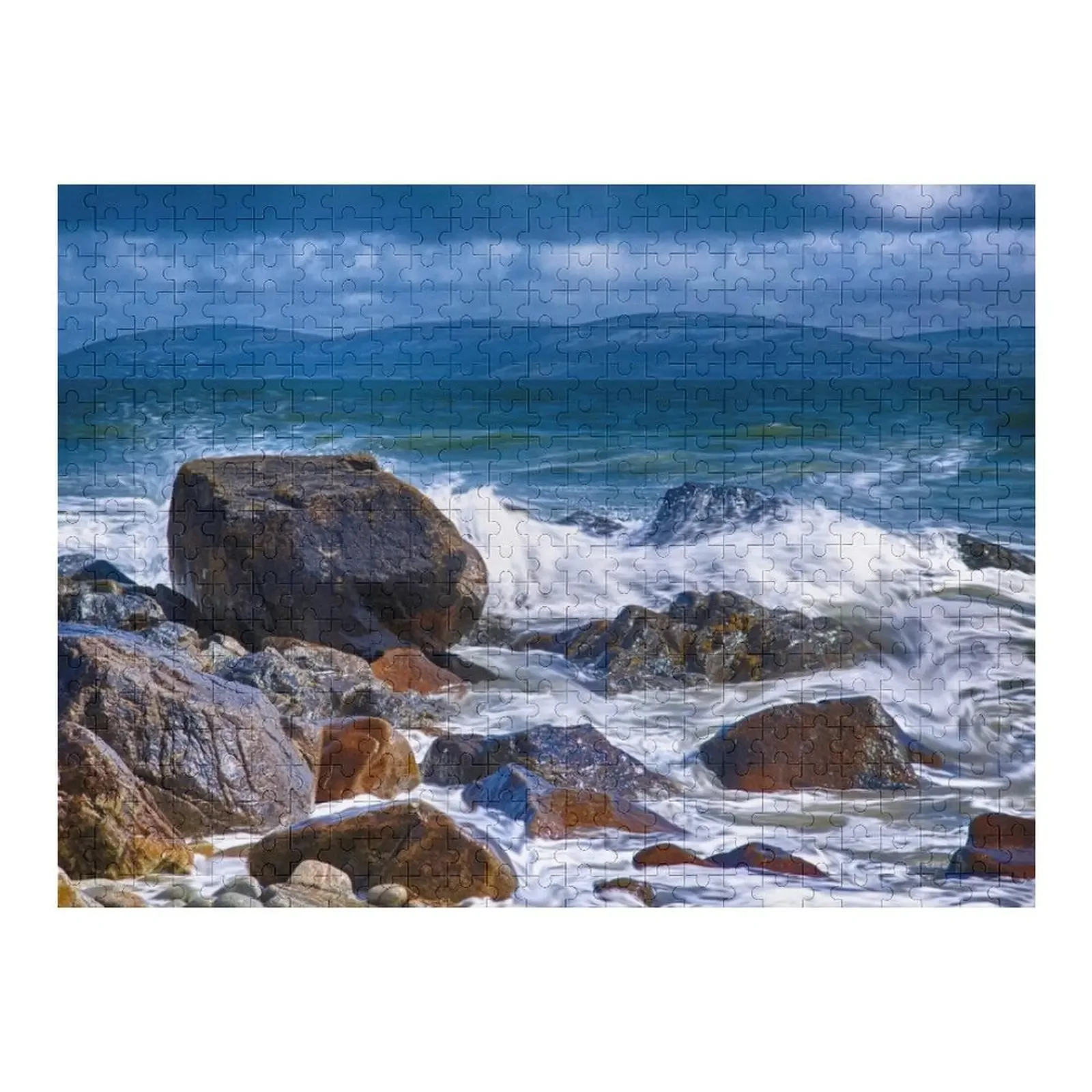 

Galway Bay Waves Jigsaw Puzzle Custom Wooden Gift Personalized Gift Ideas Puzzle