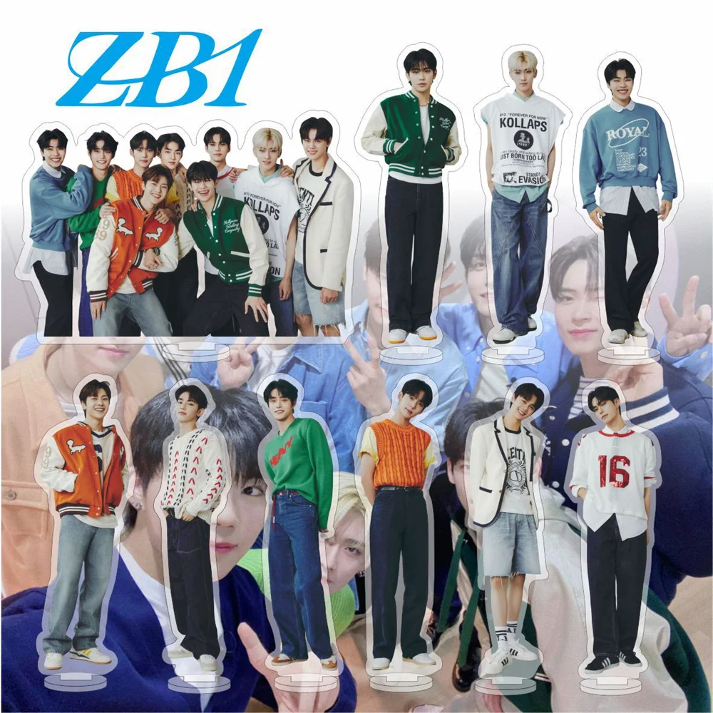 

Kpop ZEROBASEONE ZB1 Albums Waterproof Acrylic Stand-up Sign PARKGUNWOOK HANYUJIN ZHANGHAO Decoration Desktop Figure Ornaments