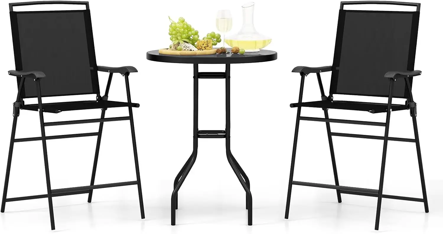 3 Pcs Patio Table A… - image