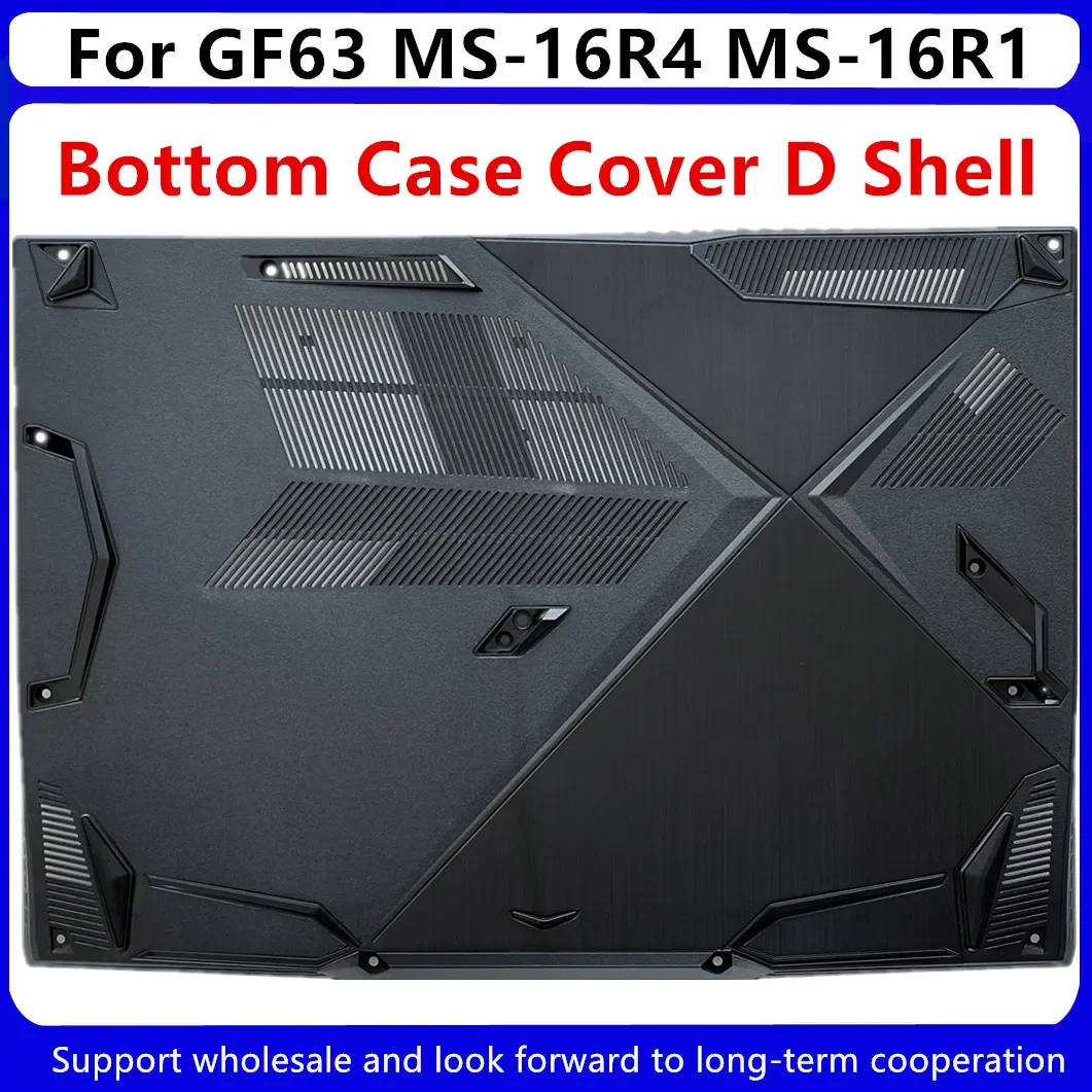 LCD tampa traseira, moldura frontal, caixa superior, tampa palmrest, base inferior, dobradiças, MSI, GF63, 8RC, 8RD, GF63VR, MS-16R1, novo