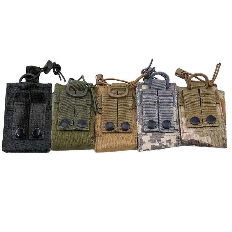 Adjustable Walkie Talkie Holder Radio Pouch Hunting Interphone Hanging Bag Multipurpose Outdoor Radio Storage Pouchs
