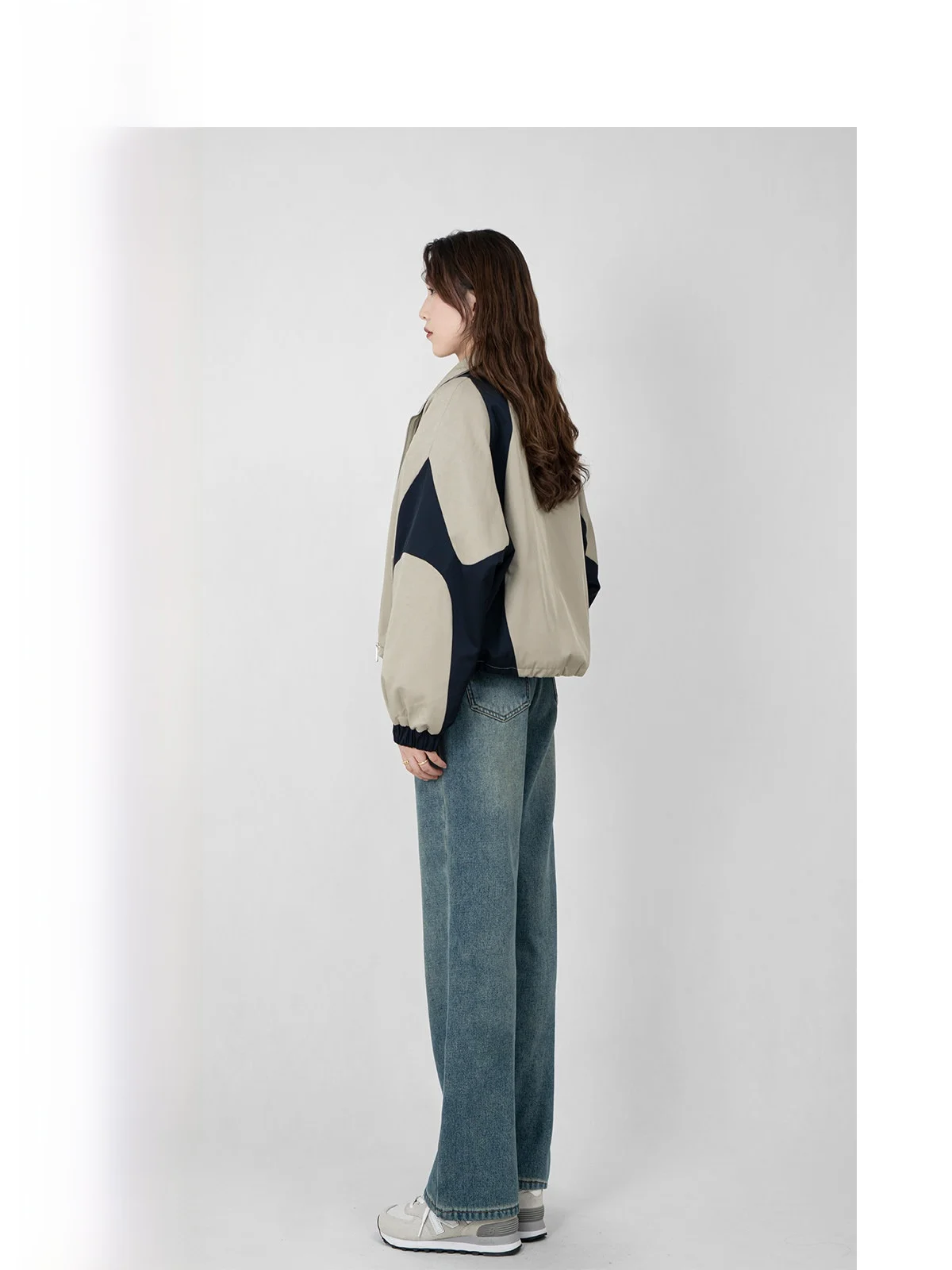 

Женская парка с волнистым яйцом, зимнее теплое пальто с воротником-стойкой, верхняя одежда в стиле ретро в стиле пэчворк на подкладке