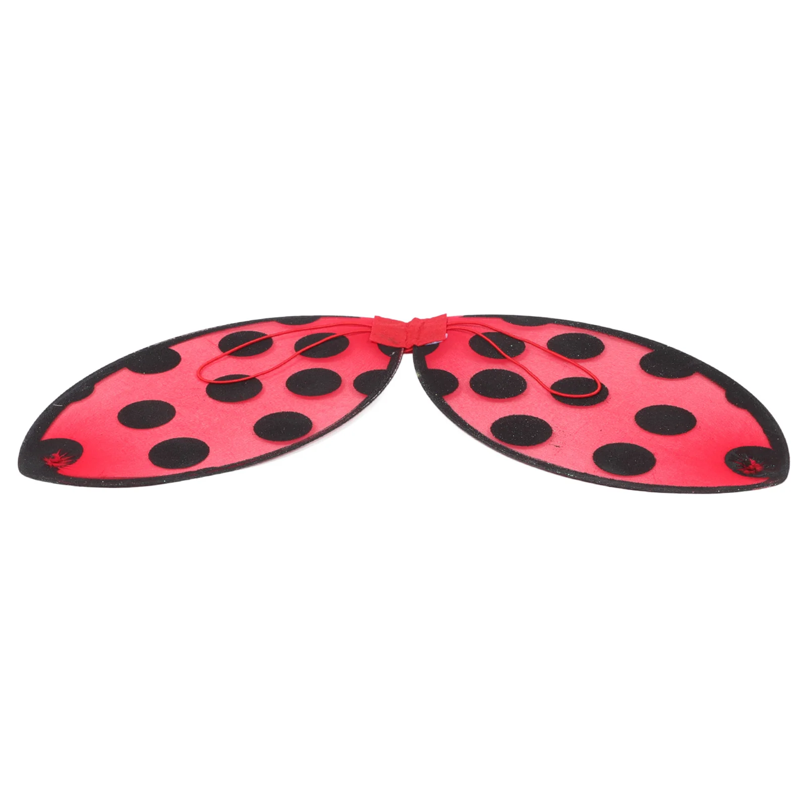 Mesh Ladybug Wings for Kids Girls Cosplay Party Decor Lightweight Foldable Design Childsafe Materials Perfect Any Event