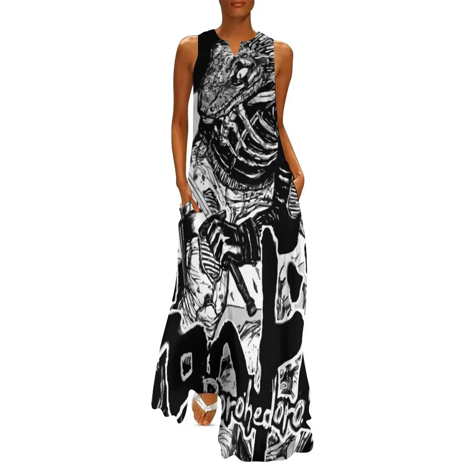 

Dorohedoro Black White Long Dress party dresses woman dress evening dress ladies dresses for women 2025