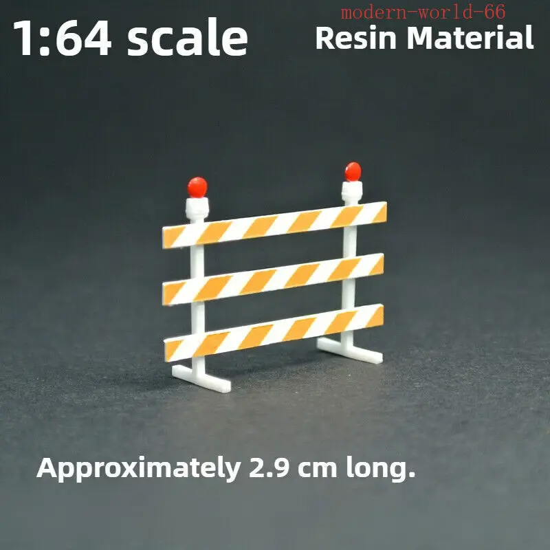 Diorama 1/64 modèle de panneau de signalisation de travail sur route accessoire de Garage modèle d'accessoires de scène de rue de ville