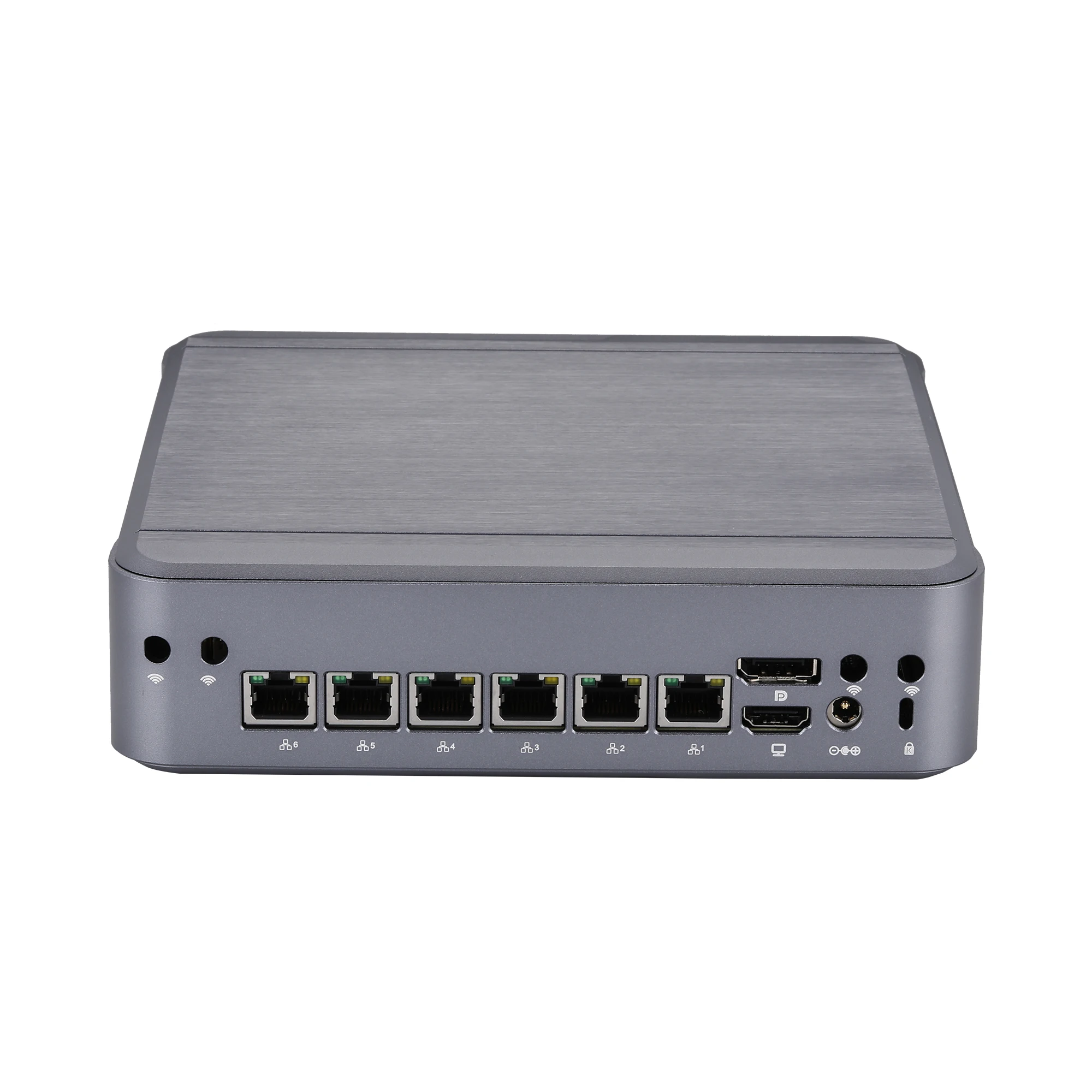 Kansung K71211G6 G6900 Industia Mini PC 6 LAN I225 2,5 ГБ Pfsense Gateway Брандмауэрный маршрутизатор Intel UHD Graphics 710