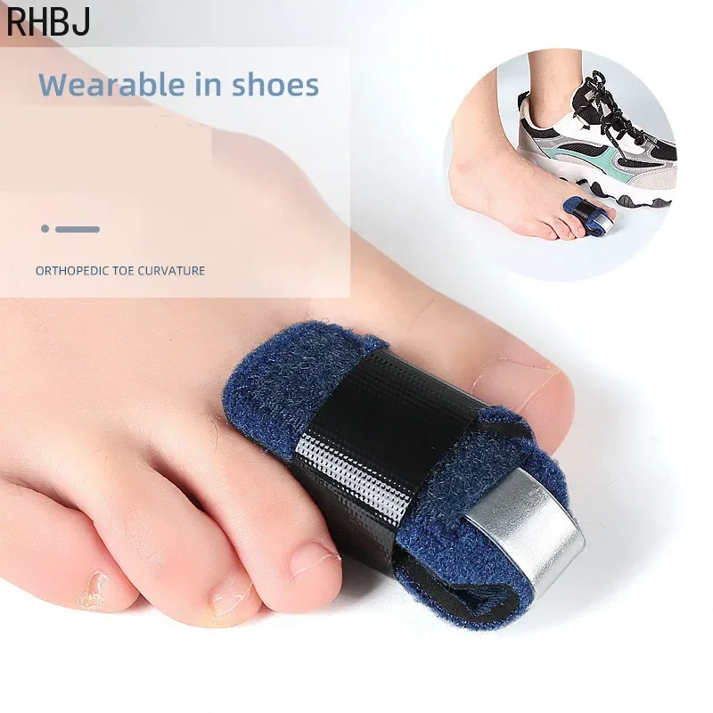 RHBJ Finger Toe Straightener Toe Splint Corrector Toe Crooked Claw Stabilizer Support Brace Wrap To Align Support Foot Care Tool