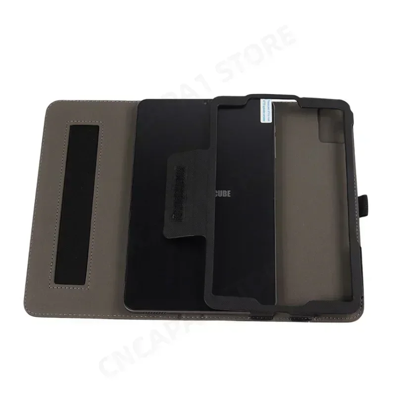 Capa dobrável de couro PU para Blackview Tab 60 8.7 "Tablet Case Funda magnética com alça de mão para Oscal Pad 5 8.68 (2024)