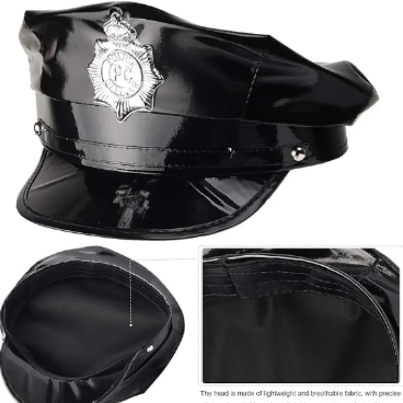أزياء الهالوين، une varierte de chapeaux et de menottes de Police de taille الزي الرسمي، محاكاة سيفليت، أجهزة الاتصال اللاسلكي