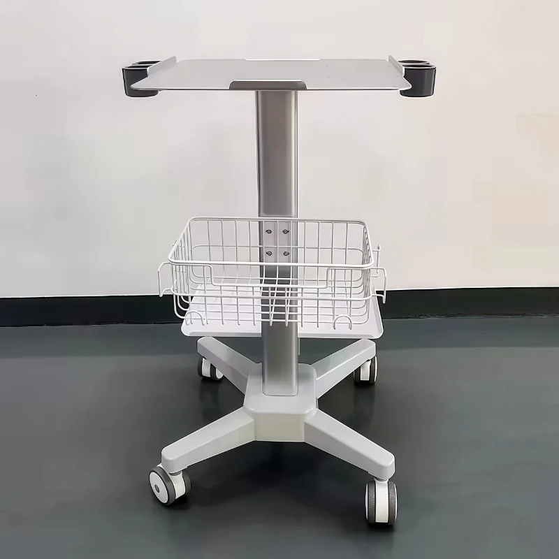 

Medical Side Panel Platform Cart Portable Ultrasound Trolley High Frequency Trolley Carro De Almacenamiento Commercial Furniture