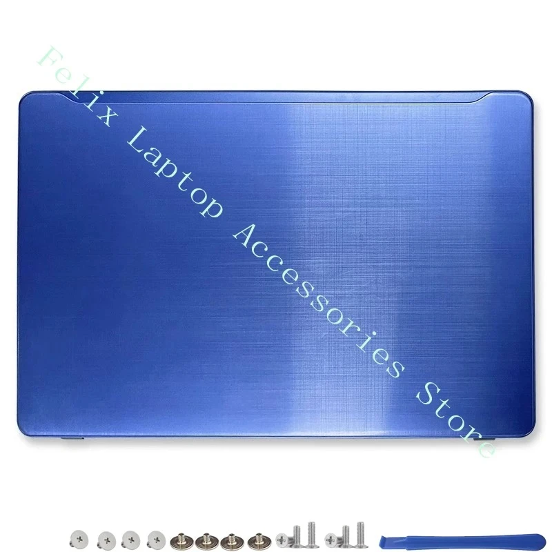 ل F5-573G F5-573 كمبيوتر محمول جديد LCD الغطاء الخلفي الحافة الأمامية مفصلات الشاشة الغطاء الخلفي الإطار الحافة الإسكان البلاستيك