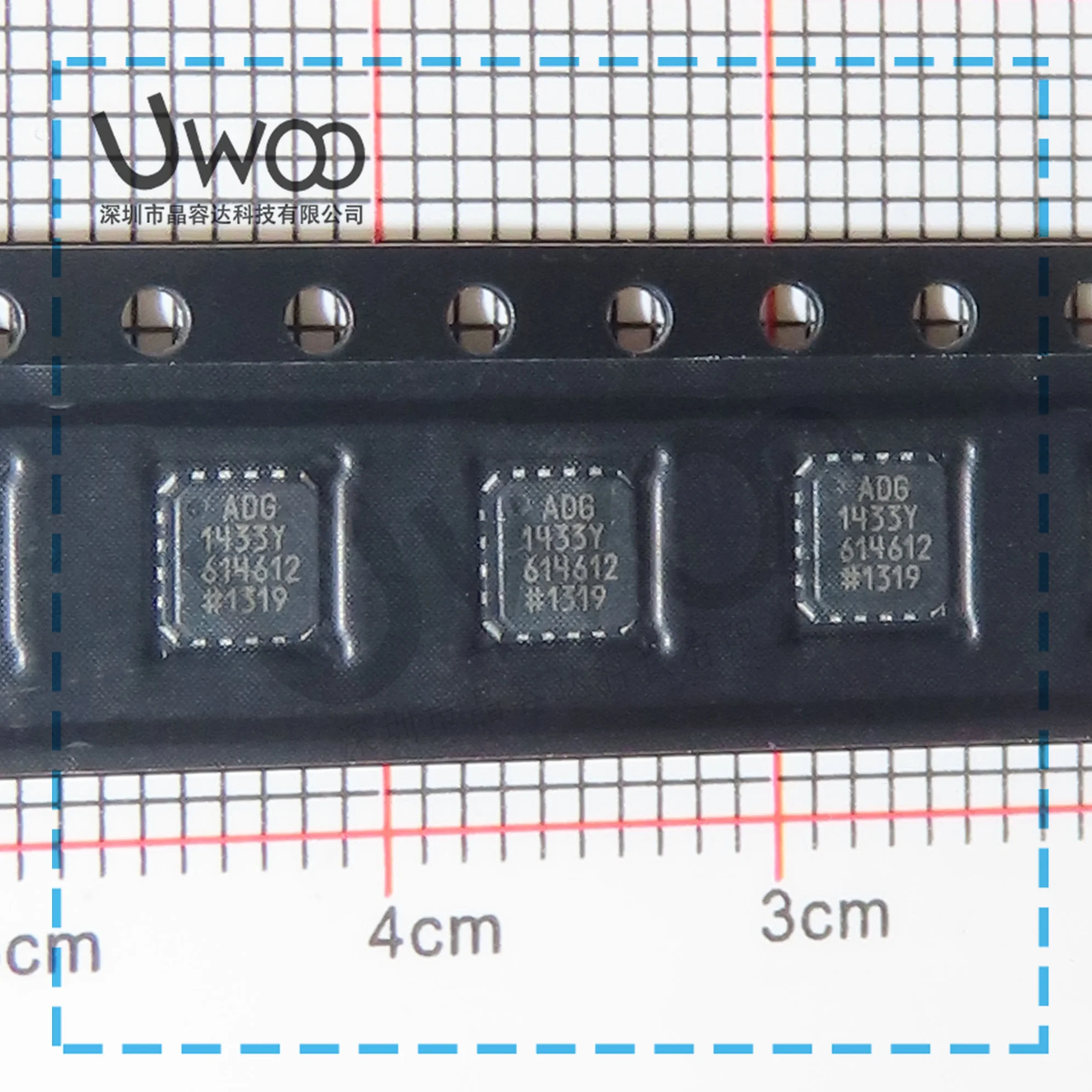 100%Original New  ADG1433YCPZ  ADG1433Y  IC LFCSP-16   ADG1434YCPZ ADG1434Y  IC LFCSP20