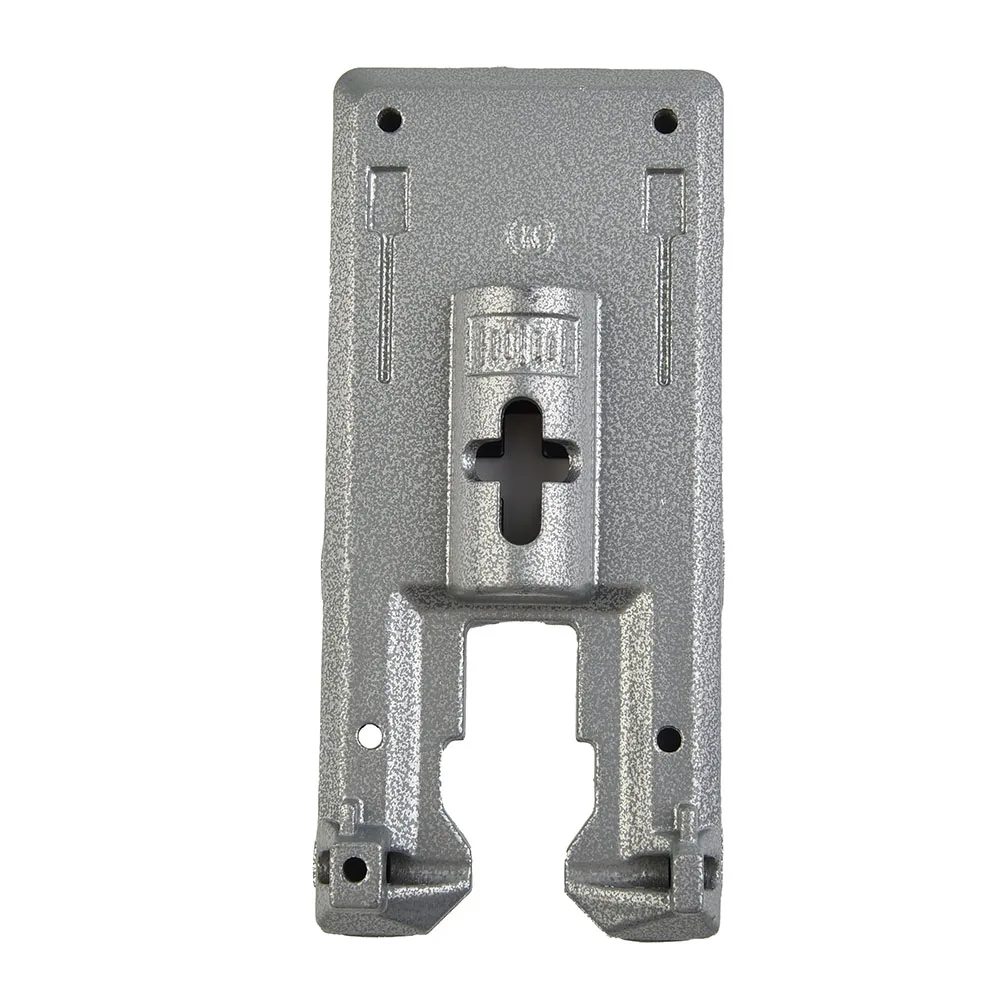 

Useful Jig Saw Jigsaw Floor Assembly Base Plate Black+silver Fittings Parts Replace Saw Tool With Screws 1 Set