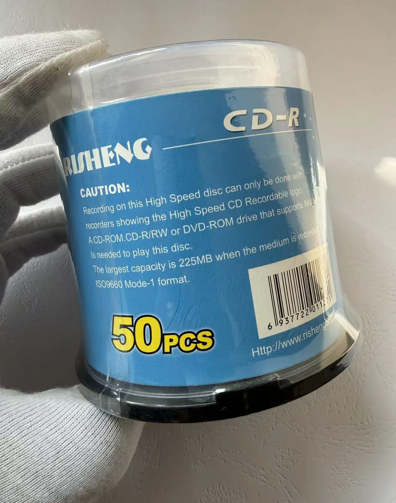 Wholesale 50 Discs Grade A 225MB 24x Blank Printable 8 CM Mini CD-R Disc