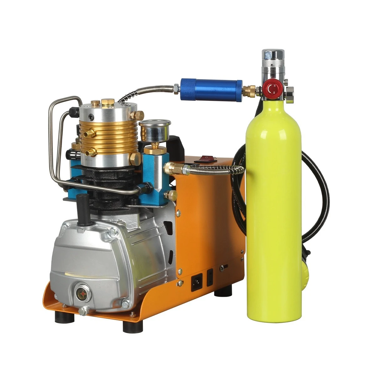 

Electric high pressure pump 30mpa water-cooled high pressure pump 30mpa single cylinder air compressor