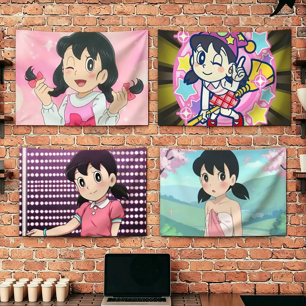 

Anime S-hizuka M-inamoto Flags Wall Hanging Tapestry Outdoor Garage Room Decorative flag Background Blanket