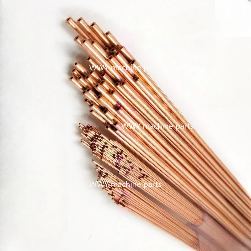 Suitable for 100 Copper Spark Tubes, Drilling Discharge Electrode OD0.3-1.0, Single Hole Electrode Tube L=400/500MM