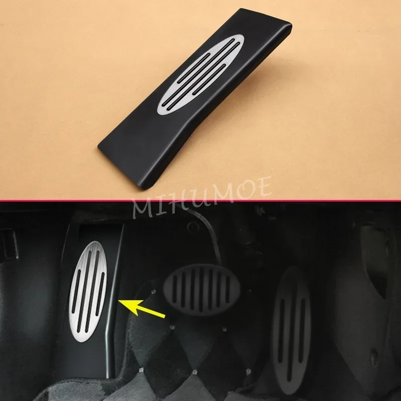 

For 2008-2016 Mini Clubman Countryman Roadster Paceman LHD Footrest Dead Pedal Pad Cover R55 R56 R57 R58 R59 R60 R61