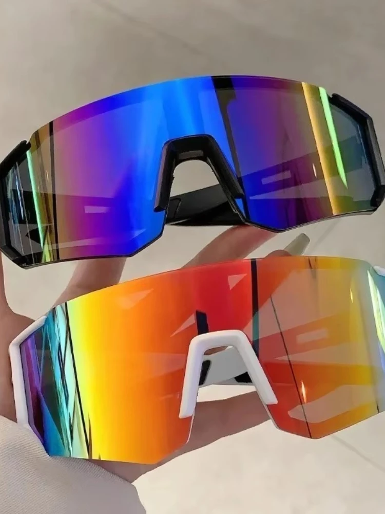 AliExpress BMAD New Men's Large Frame Sports Glasses Outdoor Bicycle Sunglasses Mountaineering Men's and Women's Fashion Sunglasses