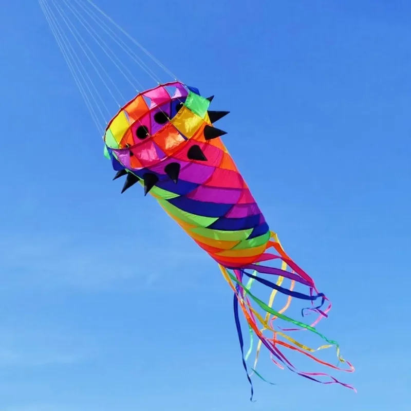 

large spinning windsock kite