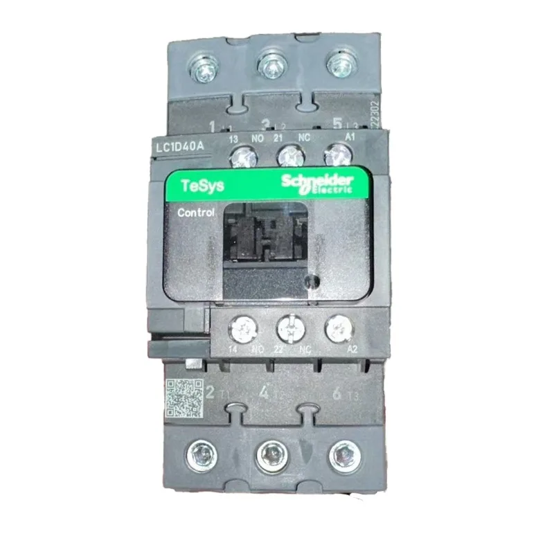 

Контактор Schneider TeSys D LC1D40AF7C, 3-полюсный, 40А, 110В AC, с клеммами Everlink для промышленного контроля и применения в двигателях