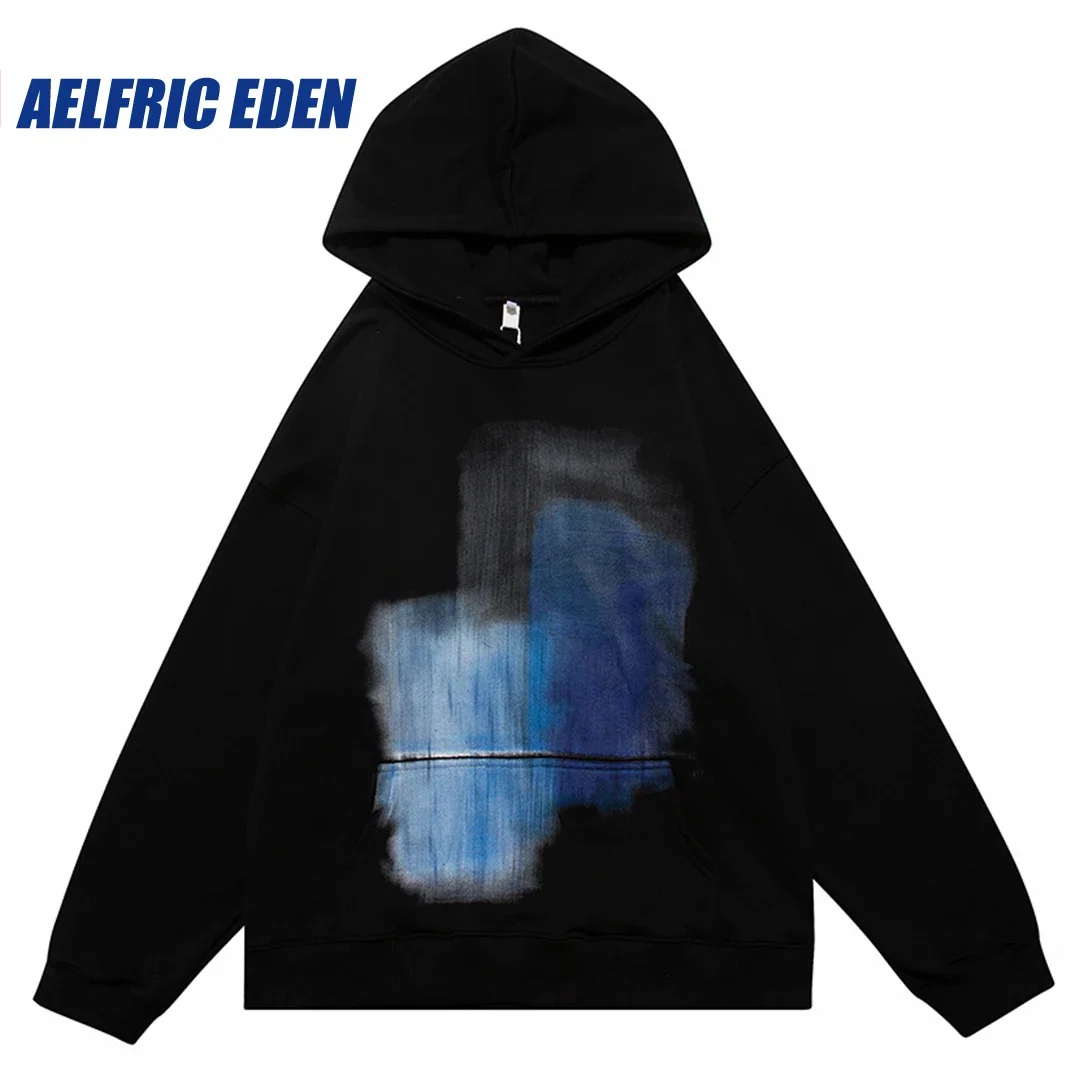 

Hip Hop Streetwear Hoodie Sweatshirt Aesthetic Graphic Harajuku Hoodie Cotton Men Hooded Pullover Black Retro Vintage Hipster