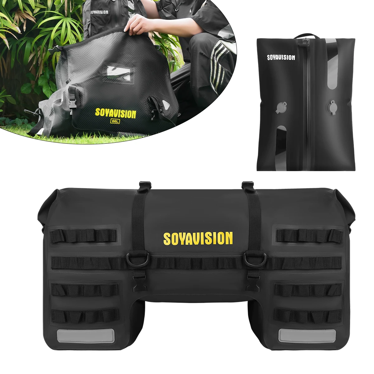 Tas Ekor Sepeda Motor Wol Taha - Outdoor Adventure Rafting ulasan dan harga