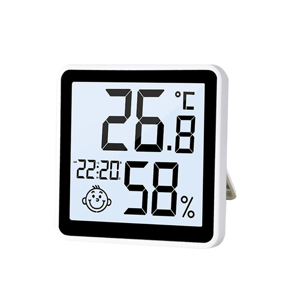 Digital Thermometer Hygrometer Indoor Mini Temperature LCD Electronic Monitor Hygrometer for Indoor Outdoor Room Baby