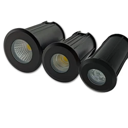 Luz LED subterránea impermeable IP67 COB, lámpara de suelo para exteriores, punto de tierra, paisaje, camino de jardín, patio enterrado, 85-265V, 12V, 24V