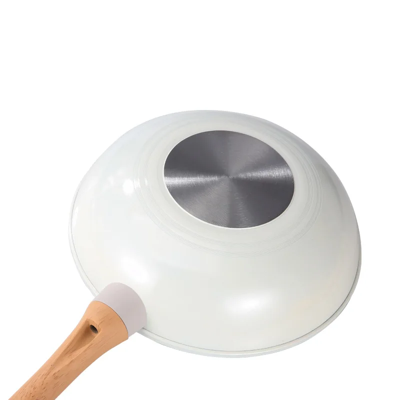 Shell wok Household fine iron non stick wok essential for cooking