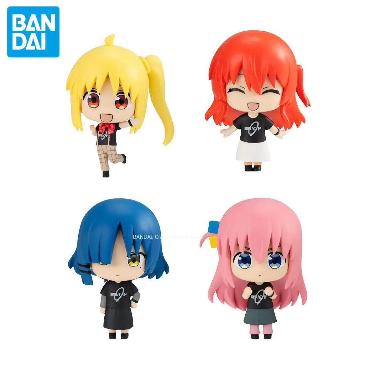 Enfeites de presente de aniversário genuíno oficial Bandai Bocchi The Rock! Gotoh Hitori Yamada Ryo Lonely Rock Figura Anime Modelo em Caixa