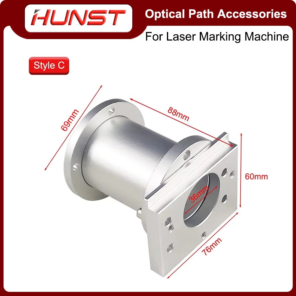 HUNST Laser Optical Path Tech est utilisée pour les pièces mécaniques de chemin optique, fibre optique et laser CO2