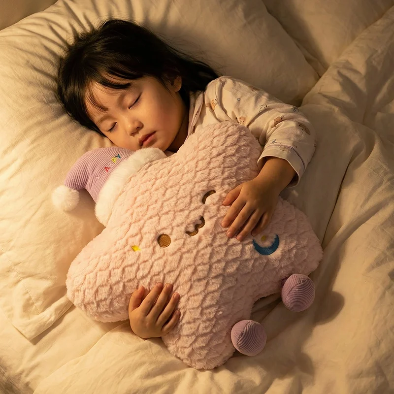 

Подушка-игрушка 45 см из серии Goodnight Universe: милые солнце, облака, луна, звезды, радуга. Плюшевая игрушка для декора спальни, диванная подушка.