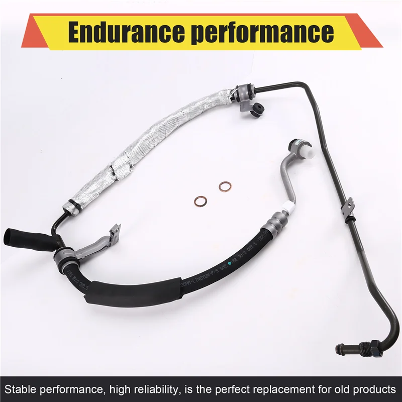 สายยางแรงดันน้ำมันพวงมาลัยเพาเวอร์ 7510-4Q000 75104Q000 สำหรับรถยนต์ Kia K5 Hyundai Sonata 2.0L ปี 2011-2016 อะไหล่ทดแทน