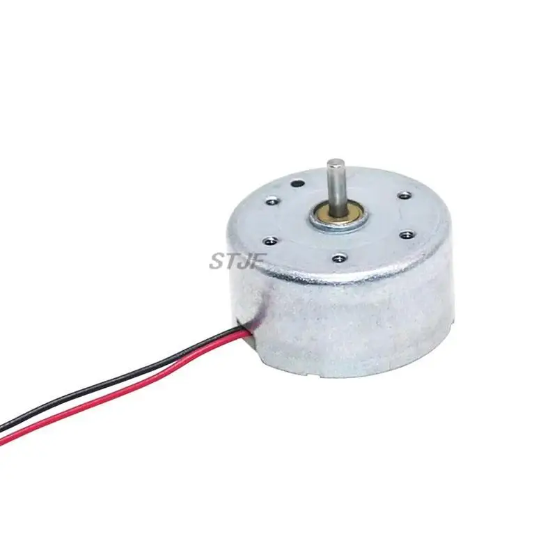 DC 1.5V 3V 4.5V 5V 6V DC Motor Micro 300 Solar Motor For DIY Toys 2 Pins Plug Spacing Brush Motors 2MM 2 Wire