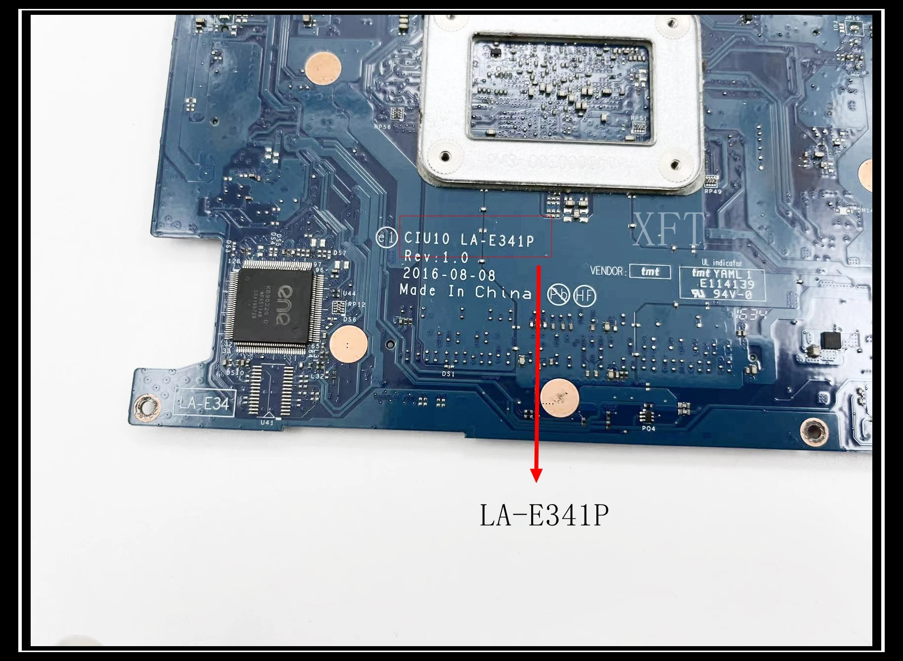 Imagem -04 - Laptop Motherboard para hp X360 11-ab Ciu10 La-e341p N3060 Cpu Ddr3l 100 Teste de Trabalho