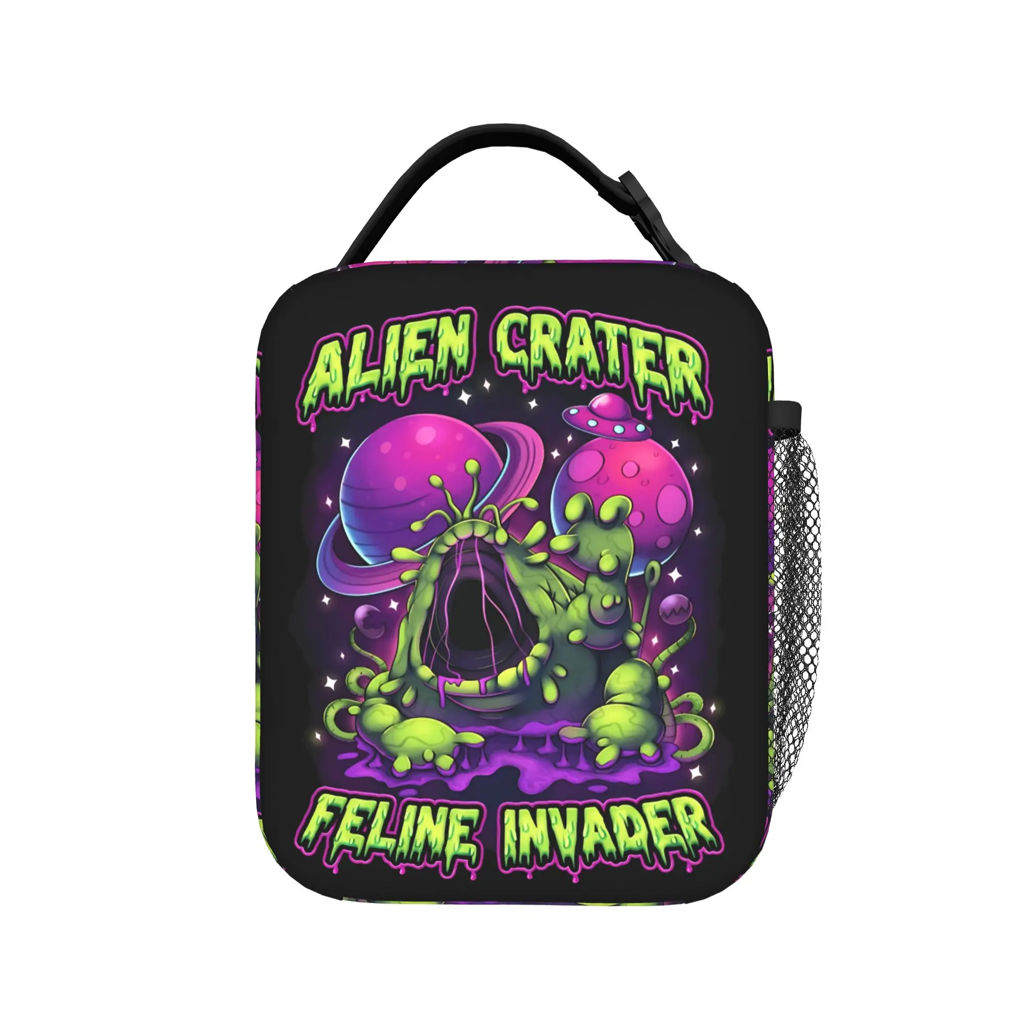 Mewgenics Crater Maker  Insulated Lunch Bag High Capacity  Meal Container Cooler Bag Tote Lunch Box  Food Handbags